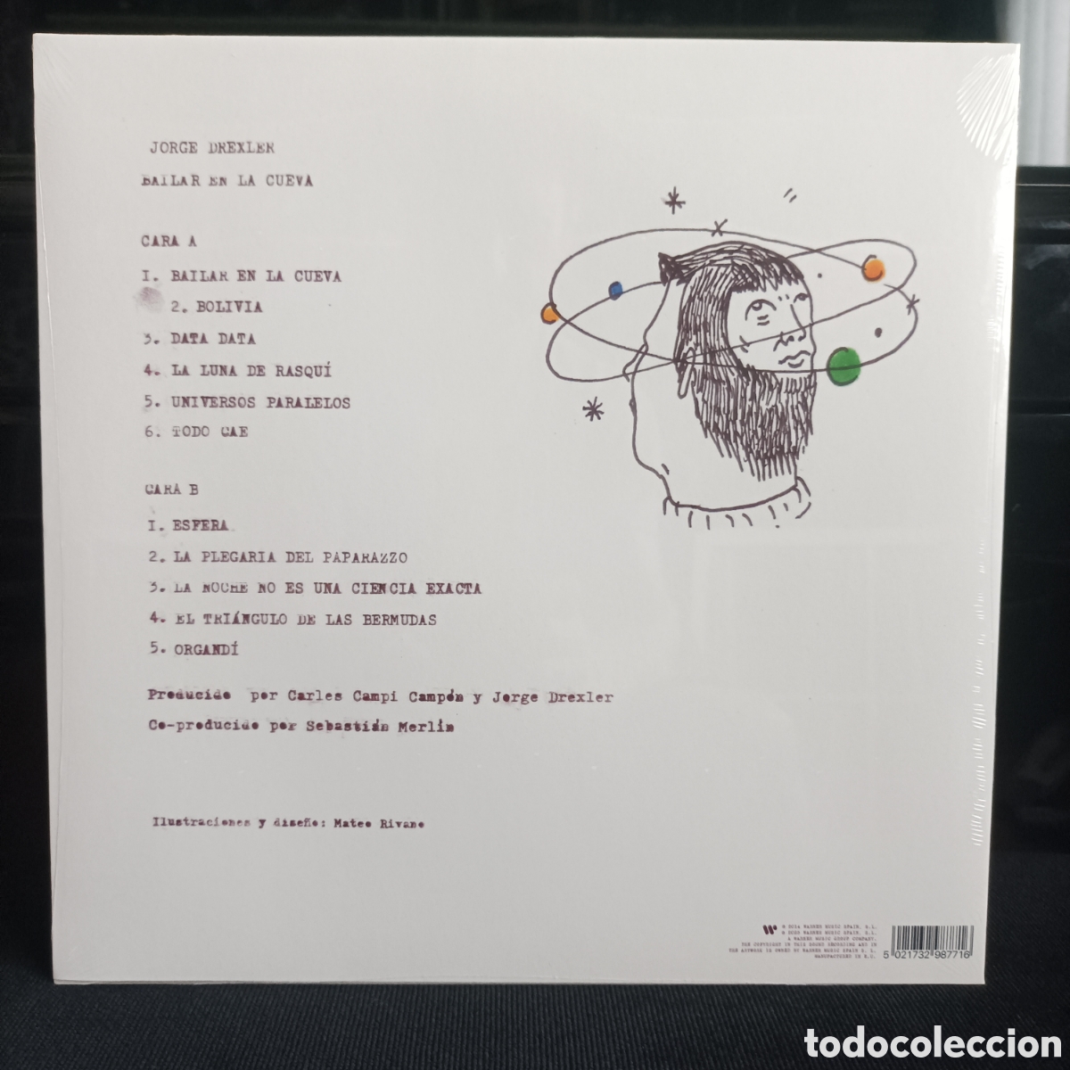 Discos de vinilo: Jorge Drexler - Bailar En La Cueva 2025 - Foto 2