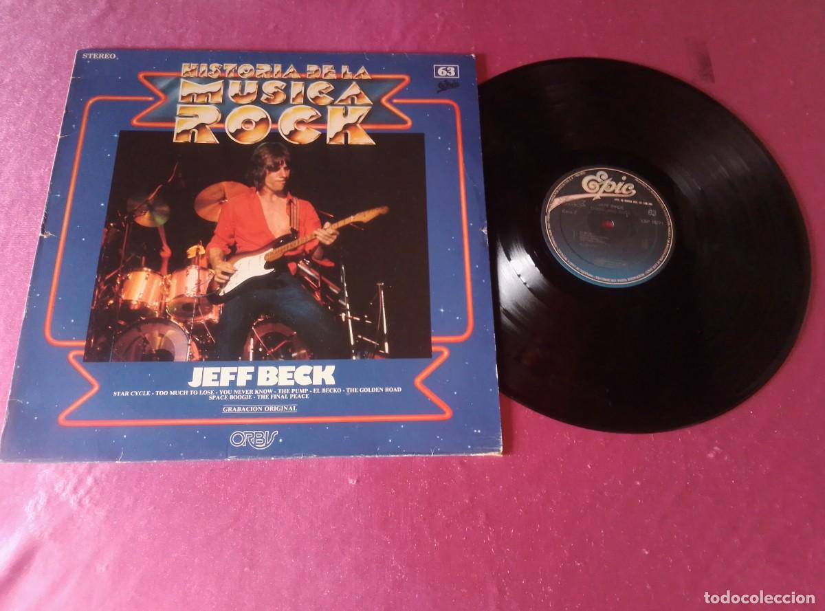 Discos de vinilo: JEFF BECK HISTORIA DE LA M&Uacute;SICA ROCK 1980 LP L31 43