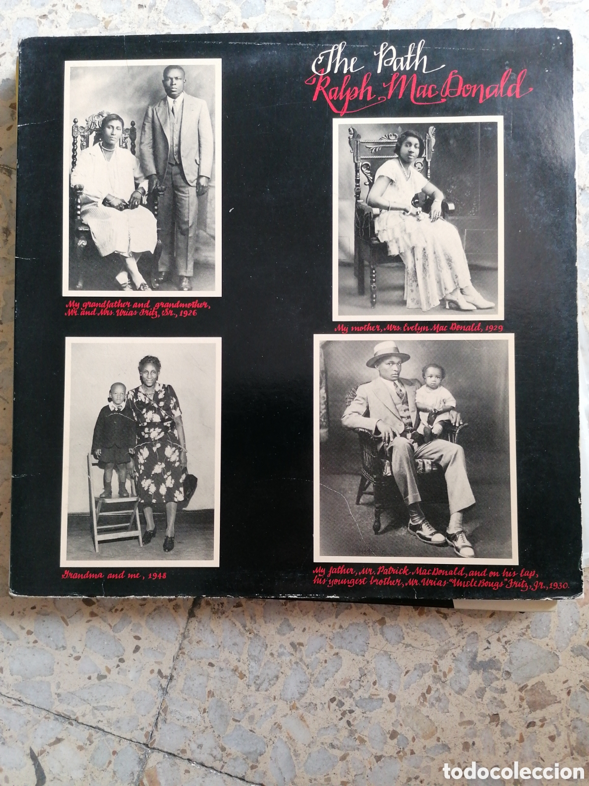 Discos de vinilo: LP RALPH MACDONALD THE PATH 1978 USA PORTADA DOBLE