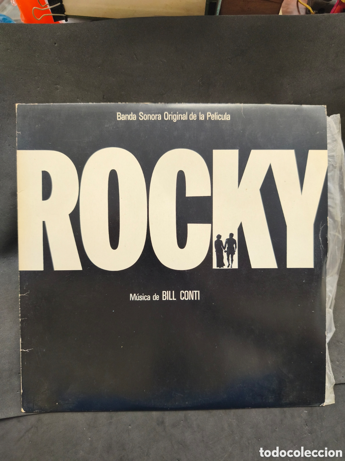 Discos de vinilo: Rocky Banda Sonora original de la pel&iacute;cula, 1977