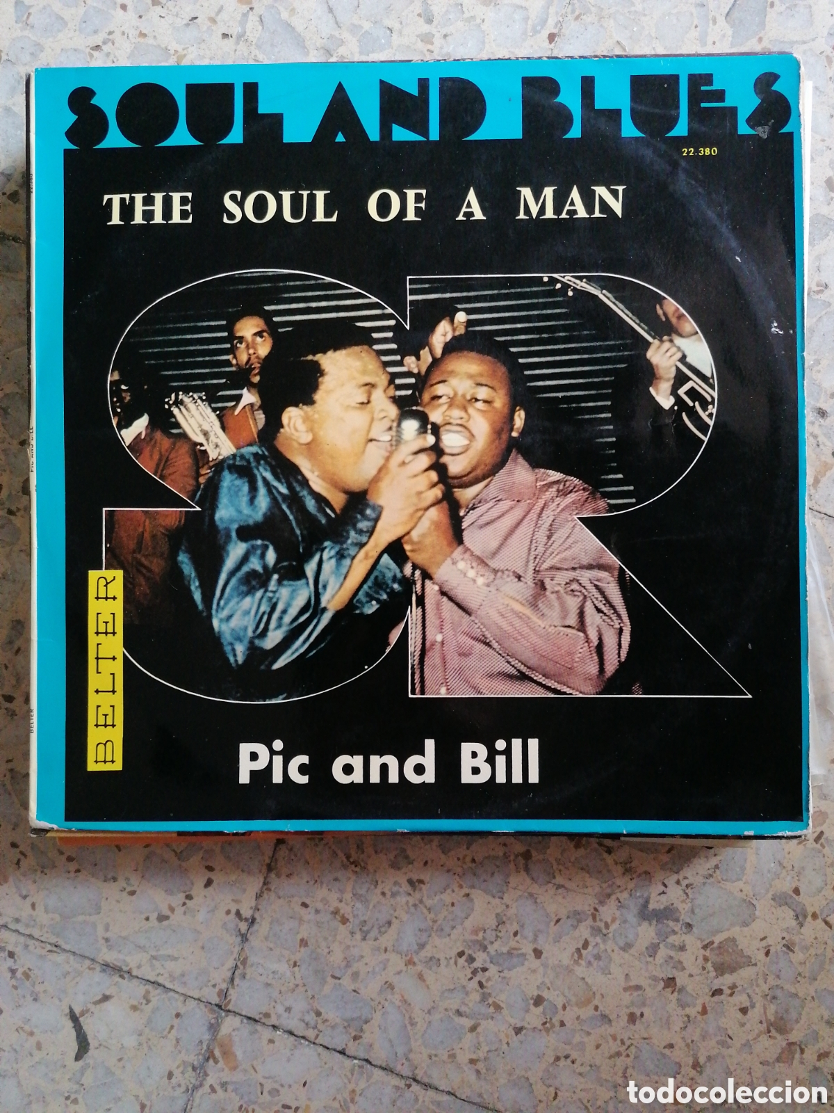 Discos de vinilo: LP PIC AND BILL SOUL OF A MAN SOUL AND BLUES 1969 ESPA&Ntilde;A