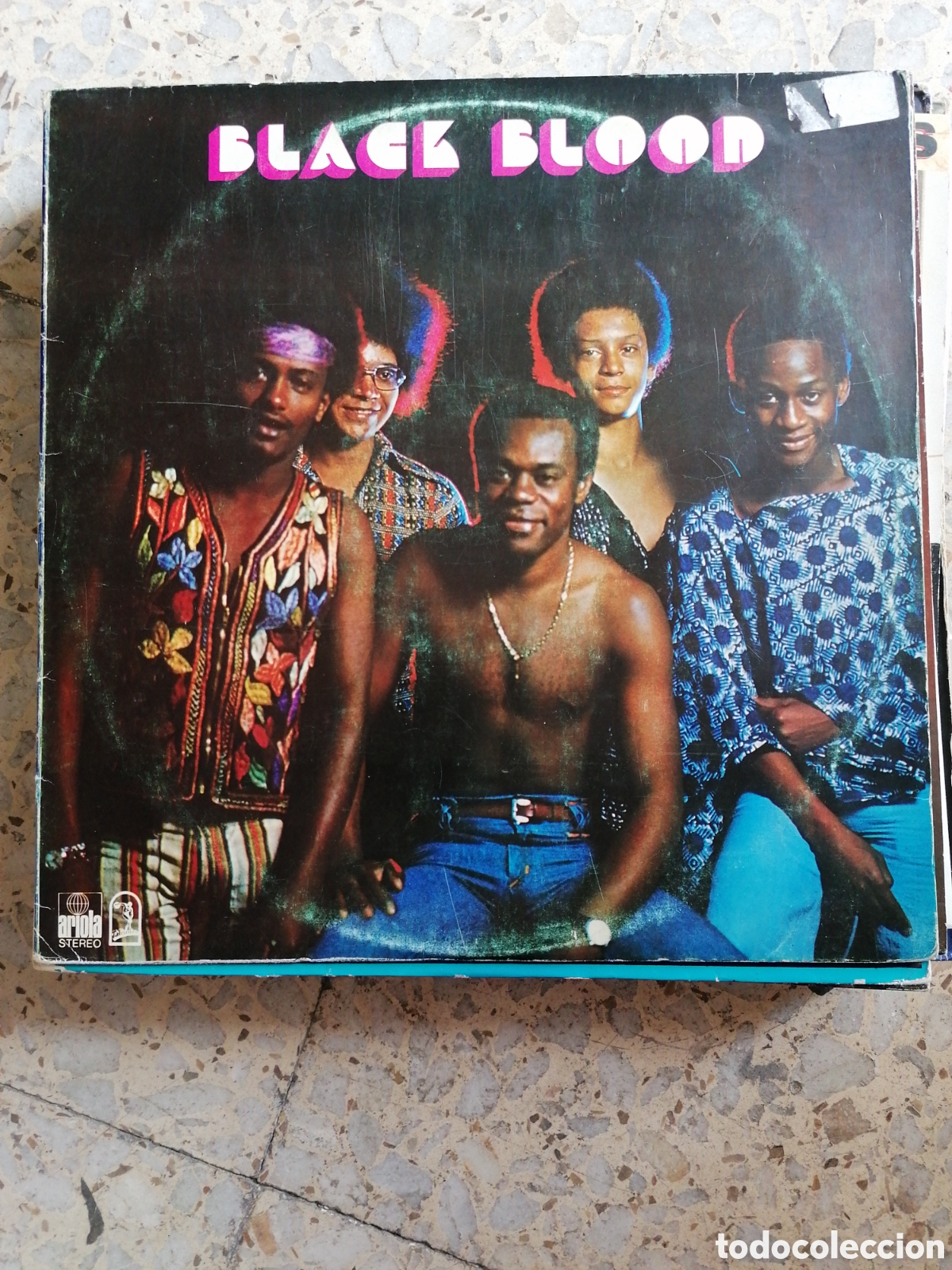 Discos de vinilo: LP BLACK BLOOD CHICANO 1976 ESPA&Ntilde;A
