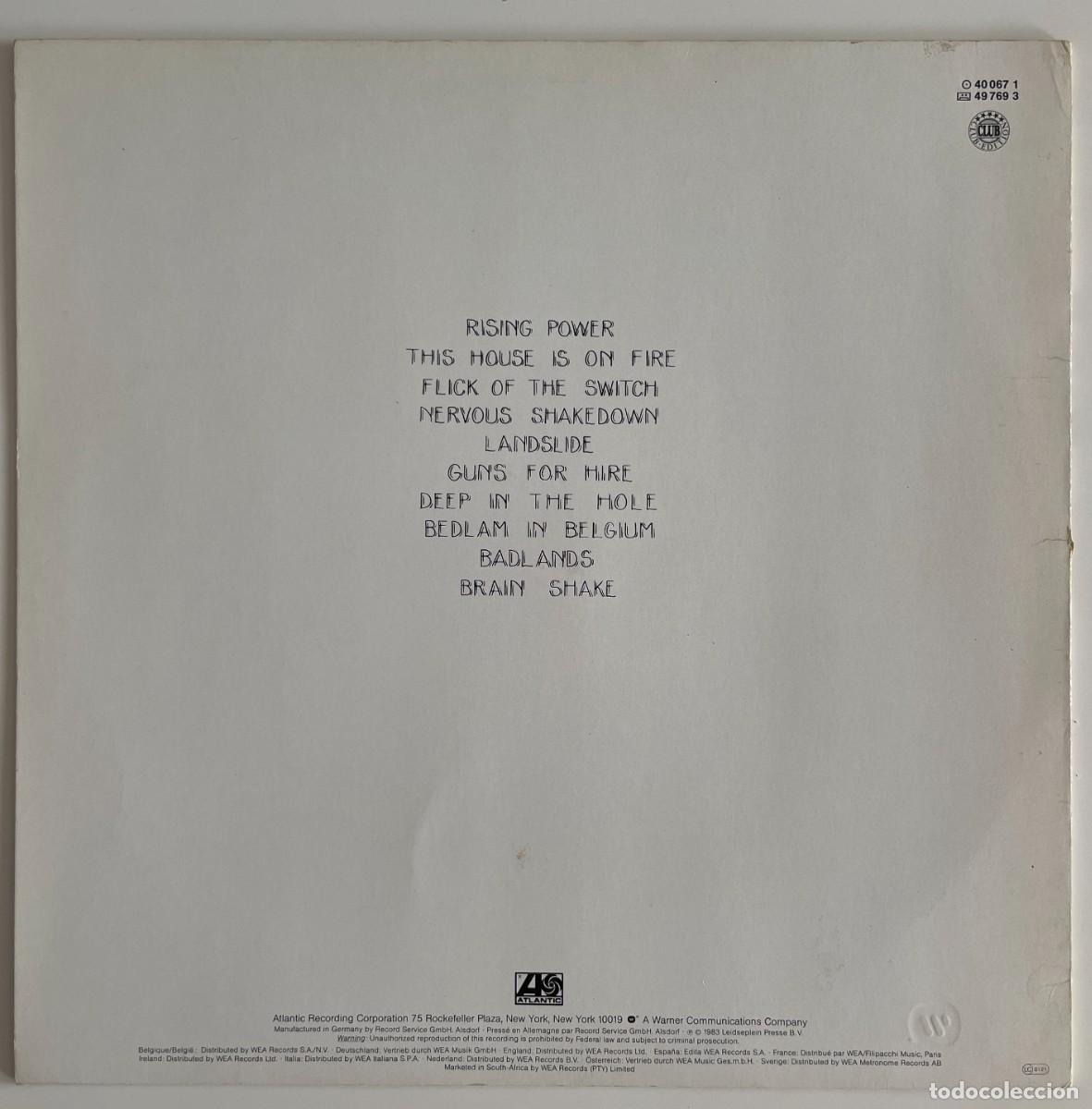 Discos de vinilo: AC/DC &ndash; Flick Of The Switch - Foto 2