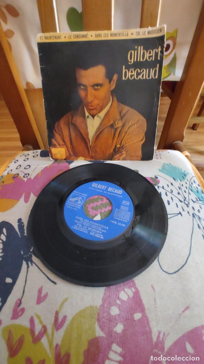 Discos de vinilo: GILBERT BECAUD-EP ET MAINTENANT +3