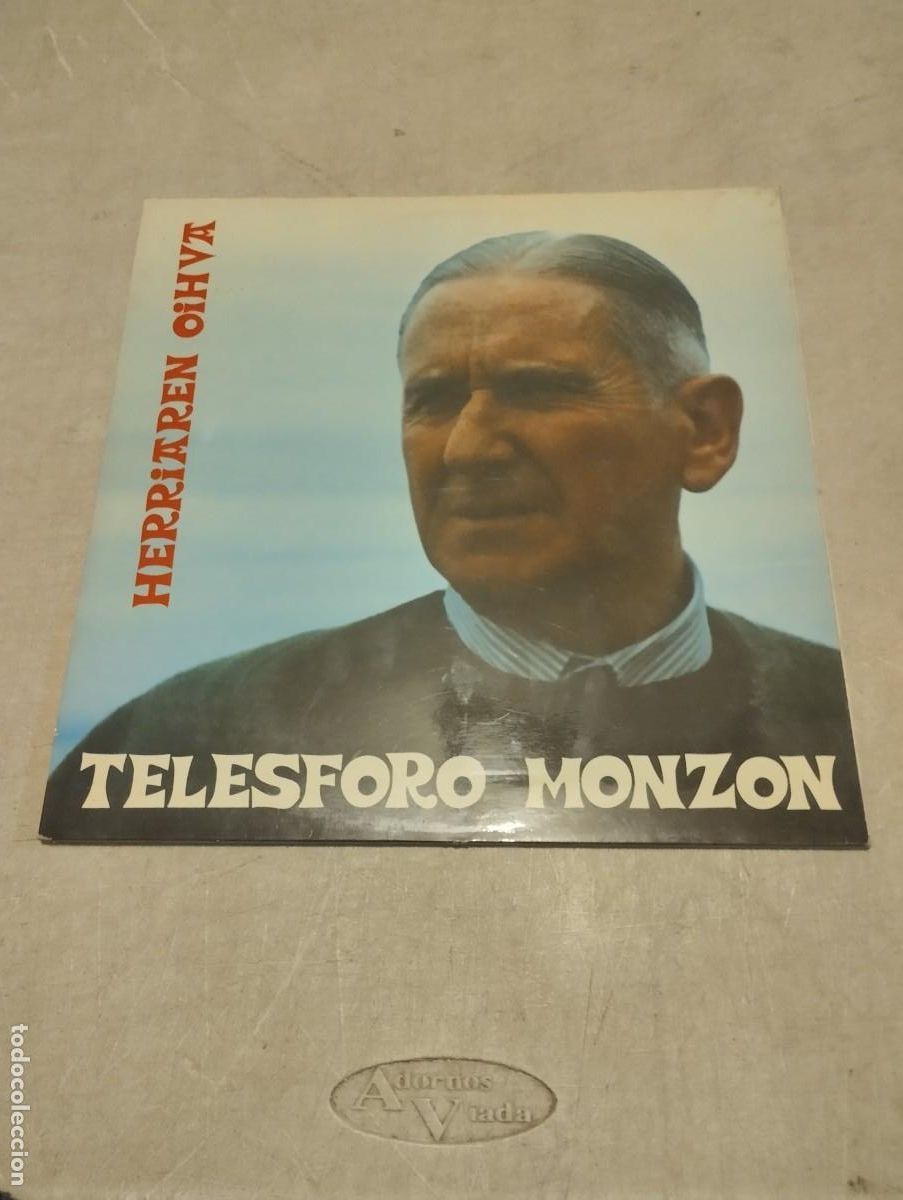 Discos de vinilo: TELESFORO MONZON LP HERRIAREN OIHUA