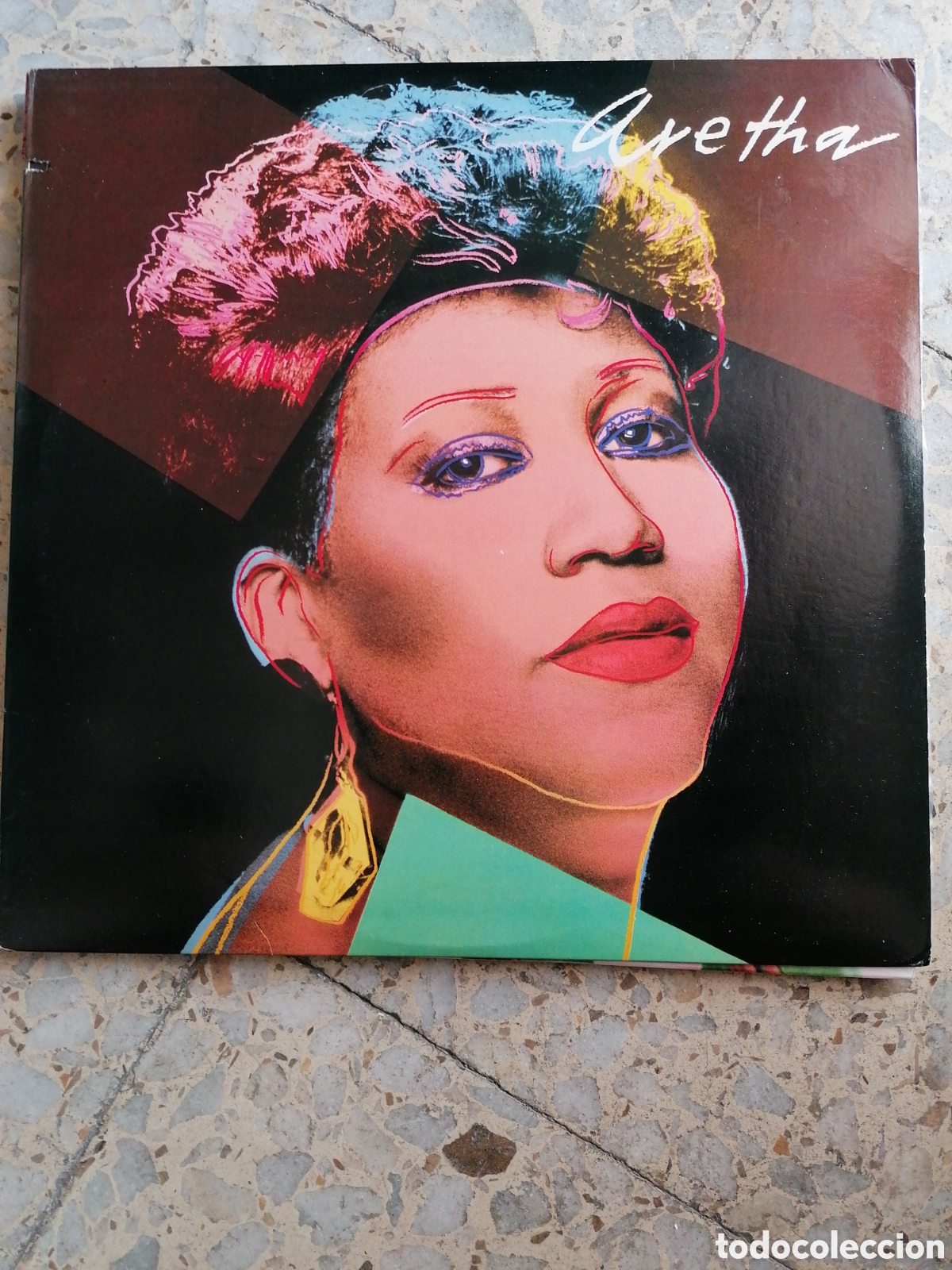 Vinyl-Schallplatten: LP ARETHA FRANKLIN ARETHA 1986 USA INSERT EX
