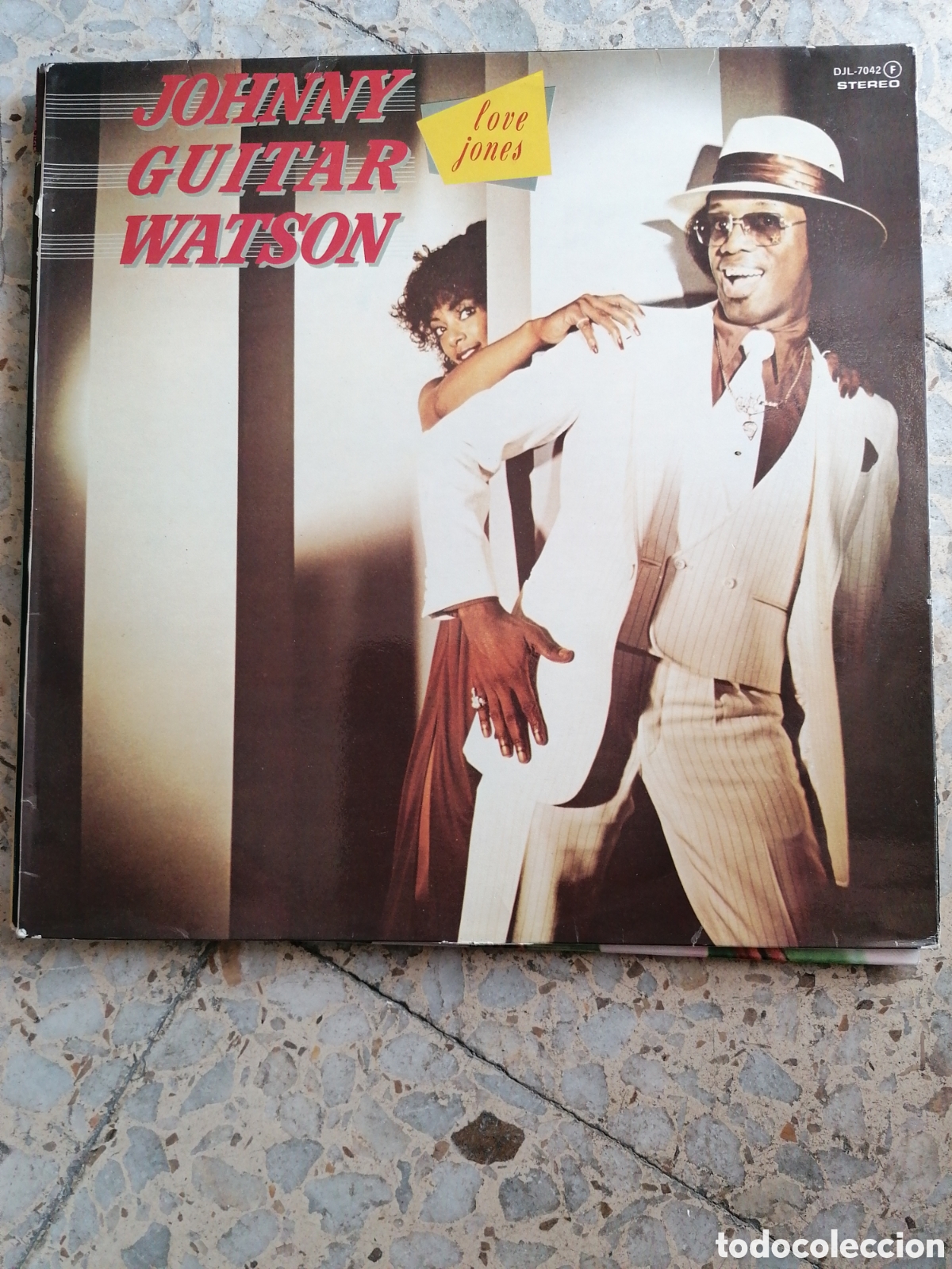 Vinyl-Schallplatten: LP JOHNNY GUITAR WATSON LOVE JONES 1980 ESPA&Ntilde;A PROMOCIONAL