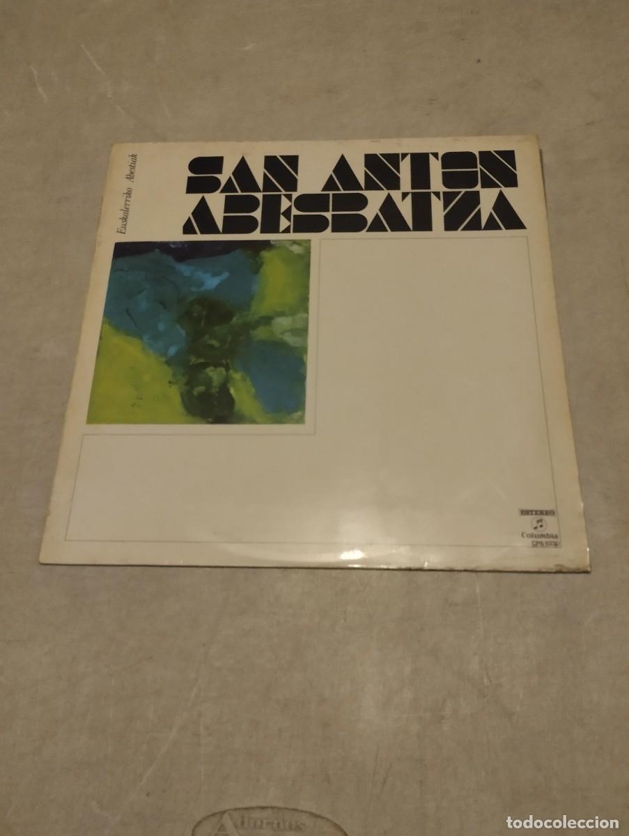 Discos de vinilo: SAN ANTON ABESBATZA LP 1972 INSERT LETRAS
