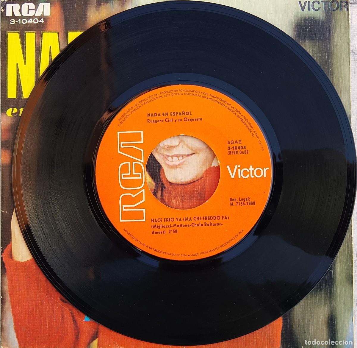 Discos de vinilo: Nada. Hace fr&iacute;o ya. Vinilo single. - Foto 2