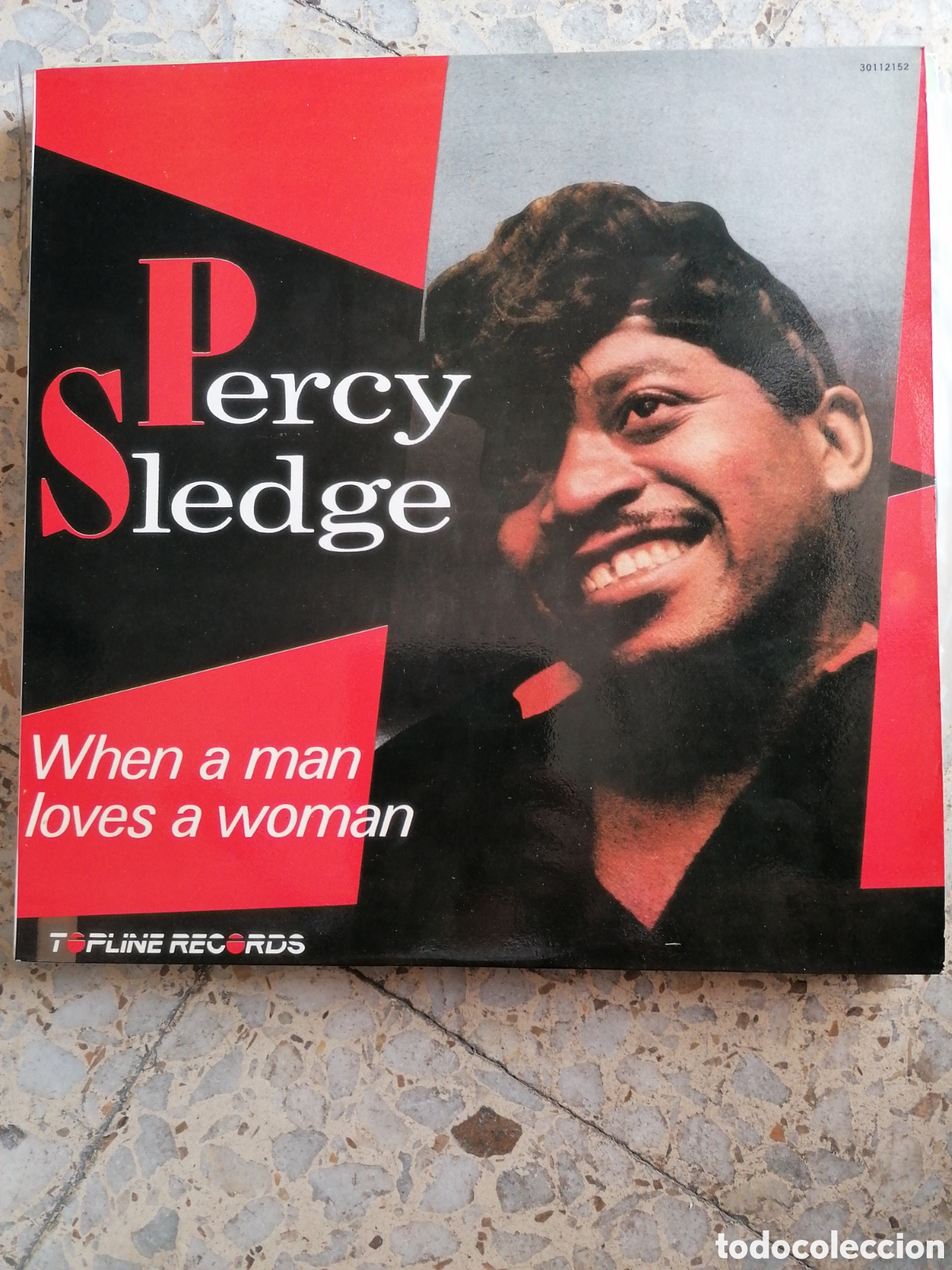 Vinyl-Schallplatten: LP PERCY SLEDGE WHEN A MAN LOVES A WOMAN 1987 ESPA&Ntilde;A