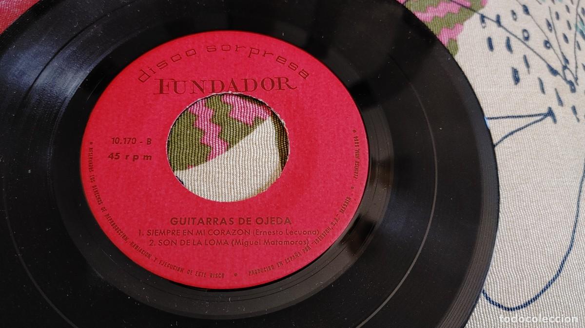 Discos de vinilo: GUITARRAS DE OJEDA-EP DE FUNDADOR - Foto 2