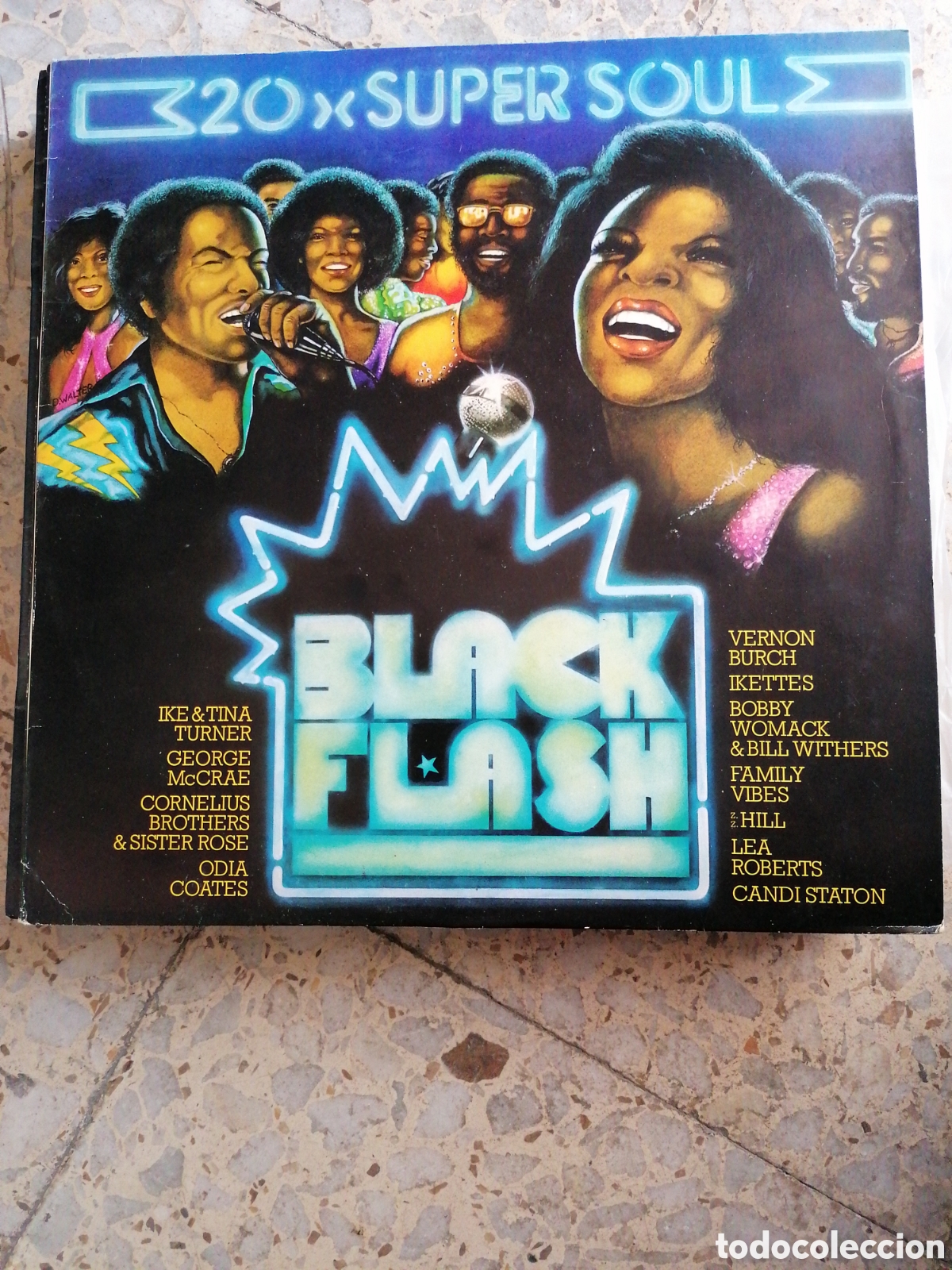Vinyl-Schallplatten: LP BLACK FLASH 1975 ESPA&Ntilde;A 20 SUPER SOUL