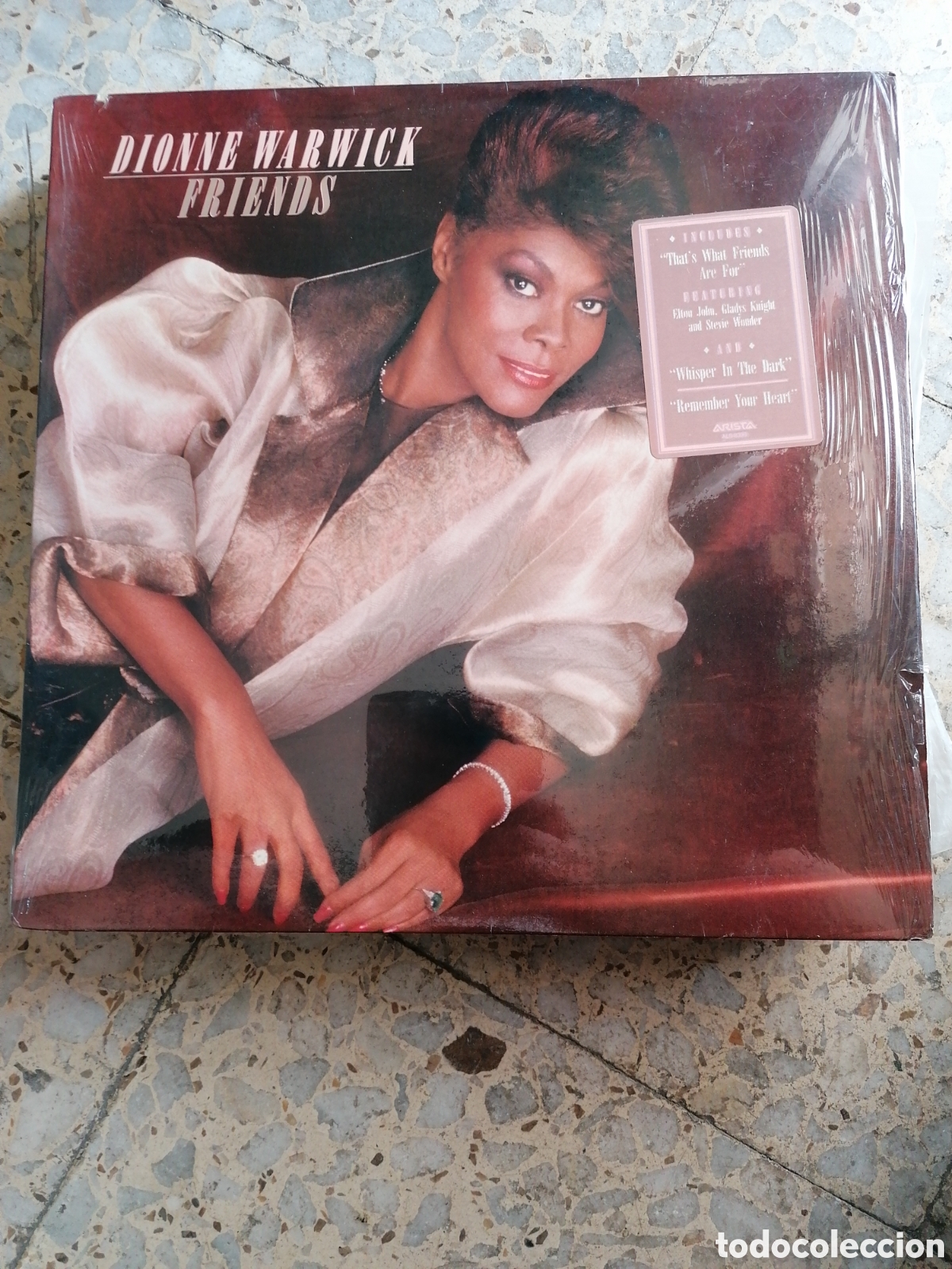 Vinyl-Schallplatten: LP DIONNE WARWICK FRIENDS 1985 ESPA&Ntilde;A INSERT