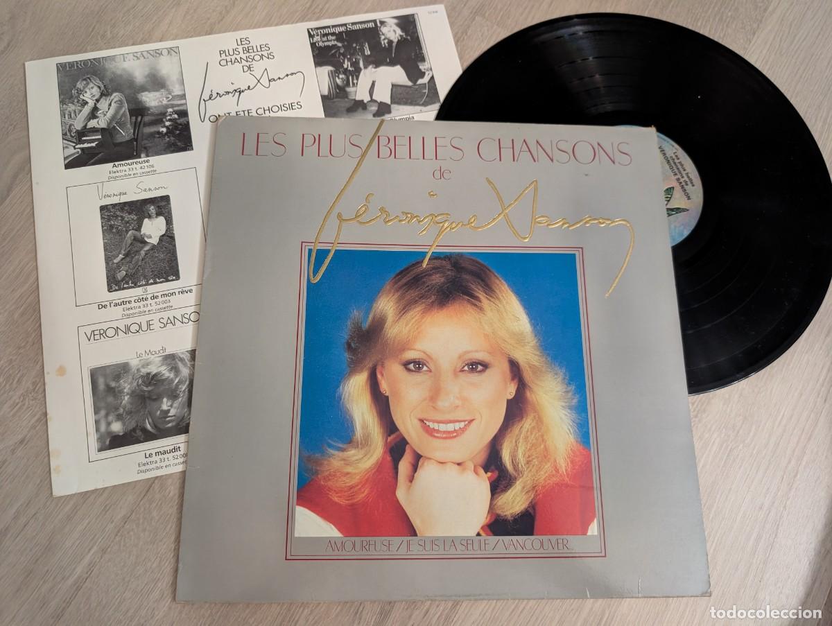 Discos de vinilo: VERONIQUE SANSON - LES PLUS BELLES CHANSONS ..LP DE ELEKTRA - 1981 - CON ENCARTE - EDICION FRANCIA