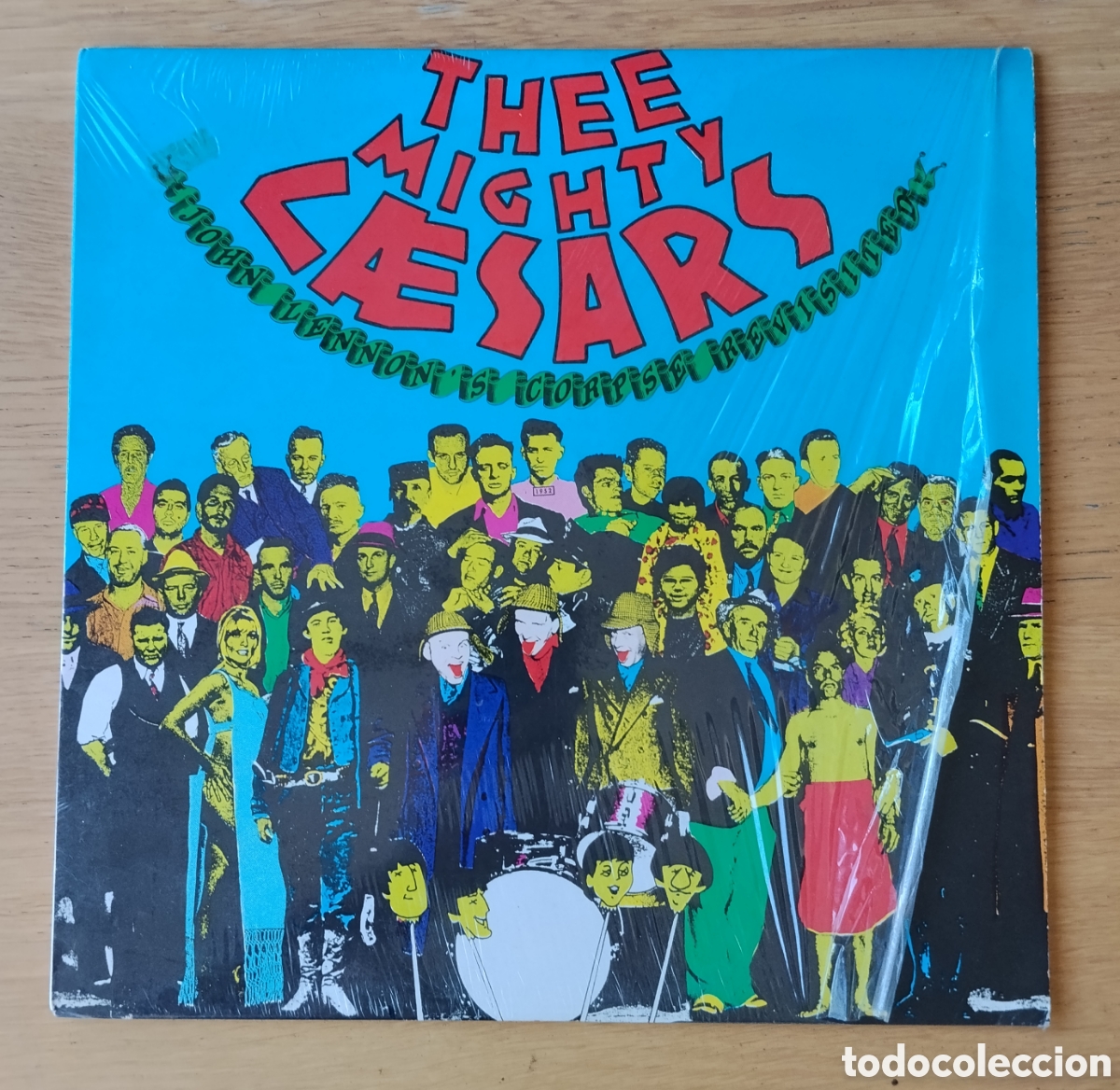 Discos de vinil: THEE MIGHTY CAESARS : &rdquo;JOHN LENNON'S CORPSE REVISITED&rdquo; LP VINILO - 1989- GARAGE PUNK