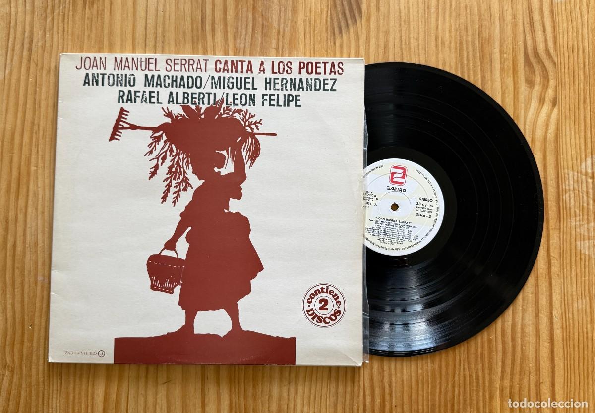 Discos de vinilo: Joan Manuel Serrat &lrm;&ndash; Joan Manuel Serrat Canta A Los Poetas. Spain 1978