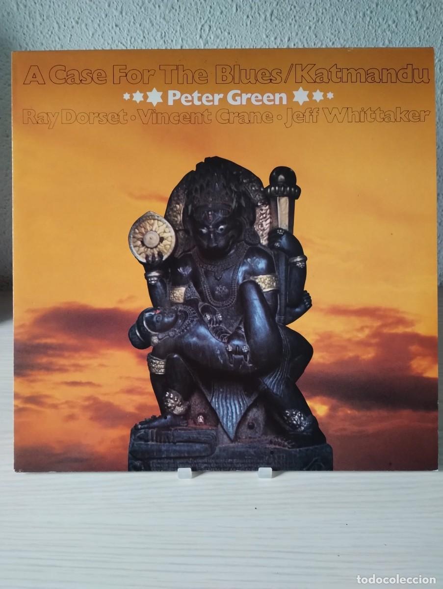 Discos de vinilo: KATMANDU PETER GREEN A Case for the Blues (Platinum 24001, Suiza 1985)