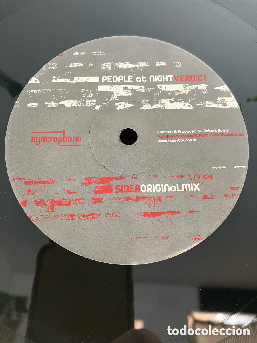 Discos de vinilo: People At Night - Verdict - Foto 2