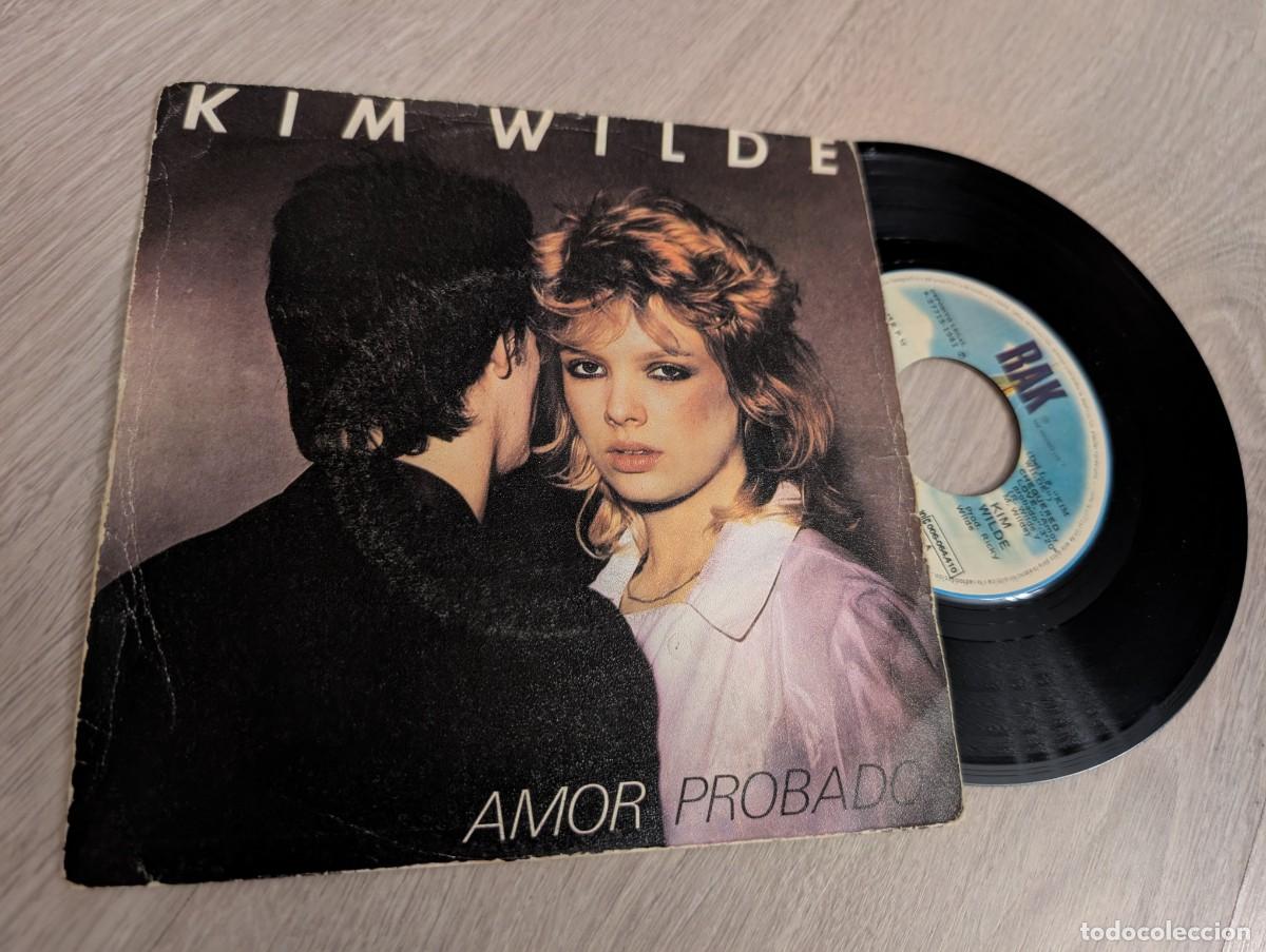 Discos de vinilo: KIM WILDE - AMOR PROBADO (CHEQUERED LOVE ) ..SINGLE DE RAK ..SINGLE DE 1981 - ESPA&Ntilde;OL
