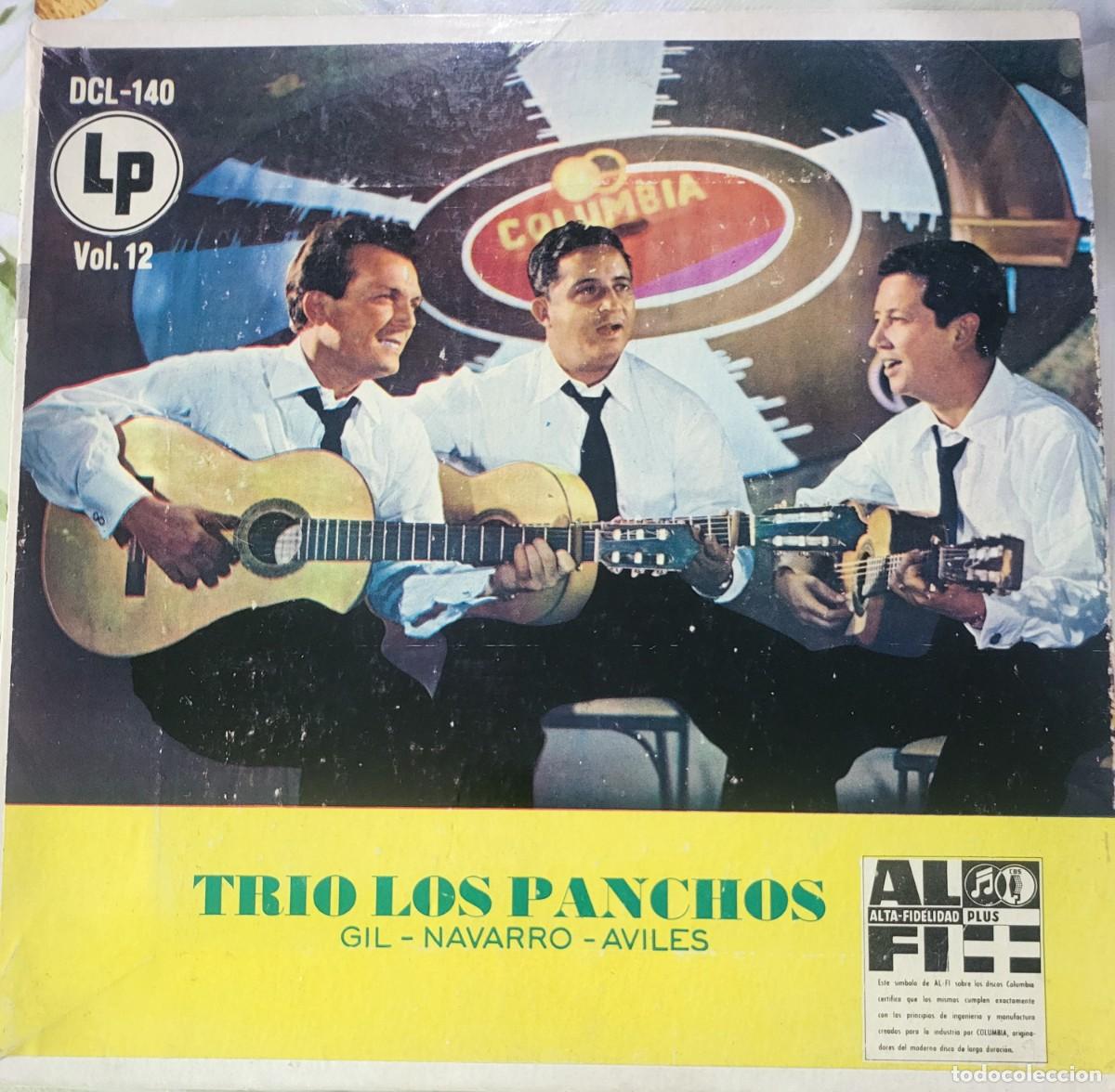 Discos de vinilo: Los Panchos 10&rdquo; sello Columbia editado en M&eacute;xico...