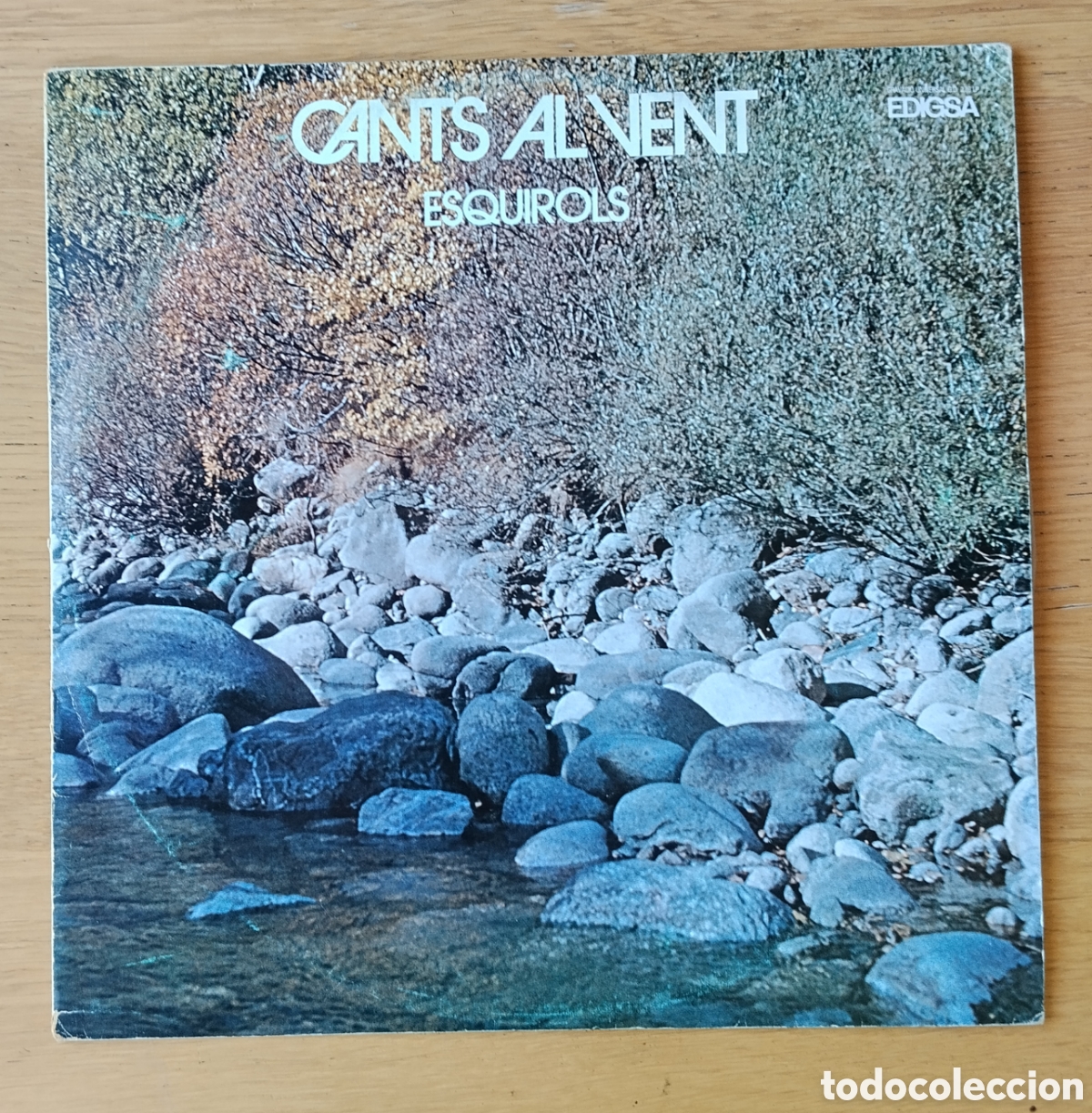Discos de vinilo: ESQUIROLS : &rdquo;CANTS AL VENT&rdquo; LP VINILO - 1973 -FOLK