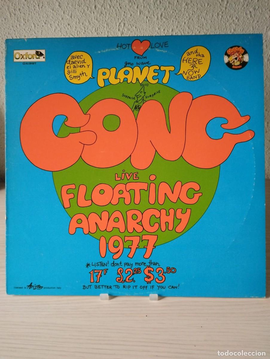 Discos de vinilo: PLANET GONG Live Floating Anarchy 1977 (Oxford OX/3197, Italia 1981)