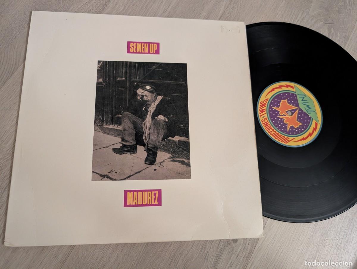 Discos de vinilo: SEMEN UP - MADUREZ ..( ALBERTO COMESA&Ntilde;A ) ..LP DE TWINS DE 1989 - BUEN ESTADO .