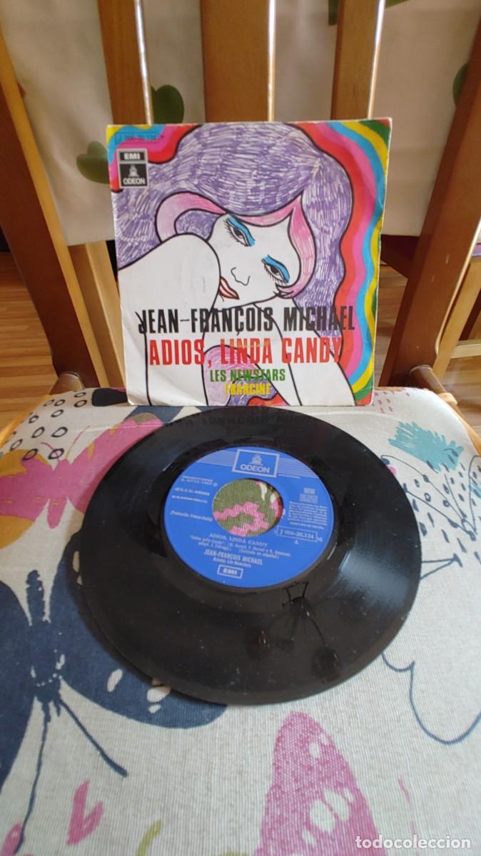 Discos de vinilo: JEAN FRAN&Ccedil;OIS MICHEL-SINGLE ADIOS LINDA CANDY