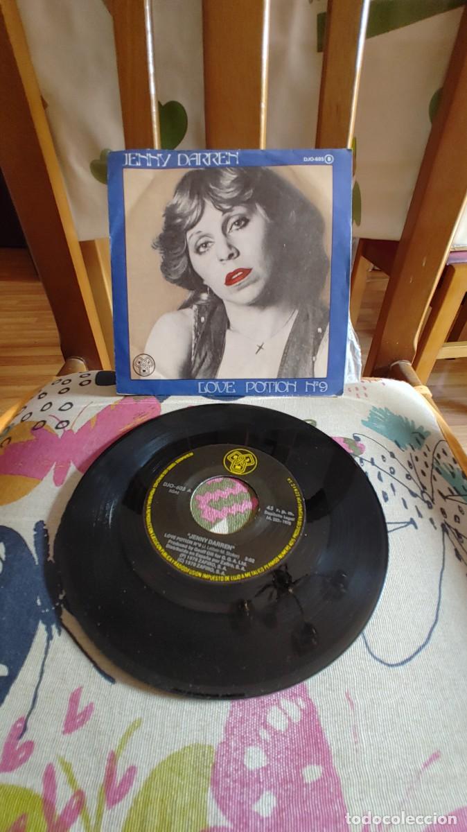 Discos de vinilo: JENNY DARREN-SINGLE LOVE POTION N&ordm; 9