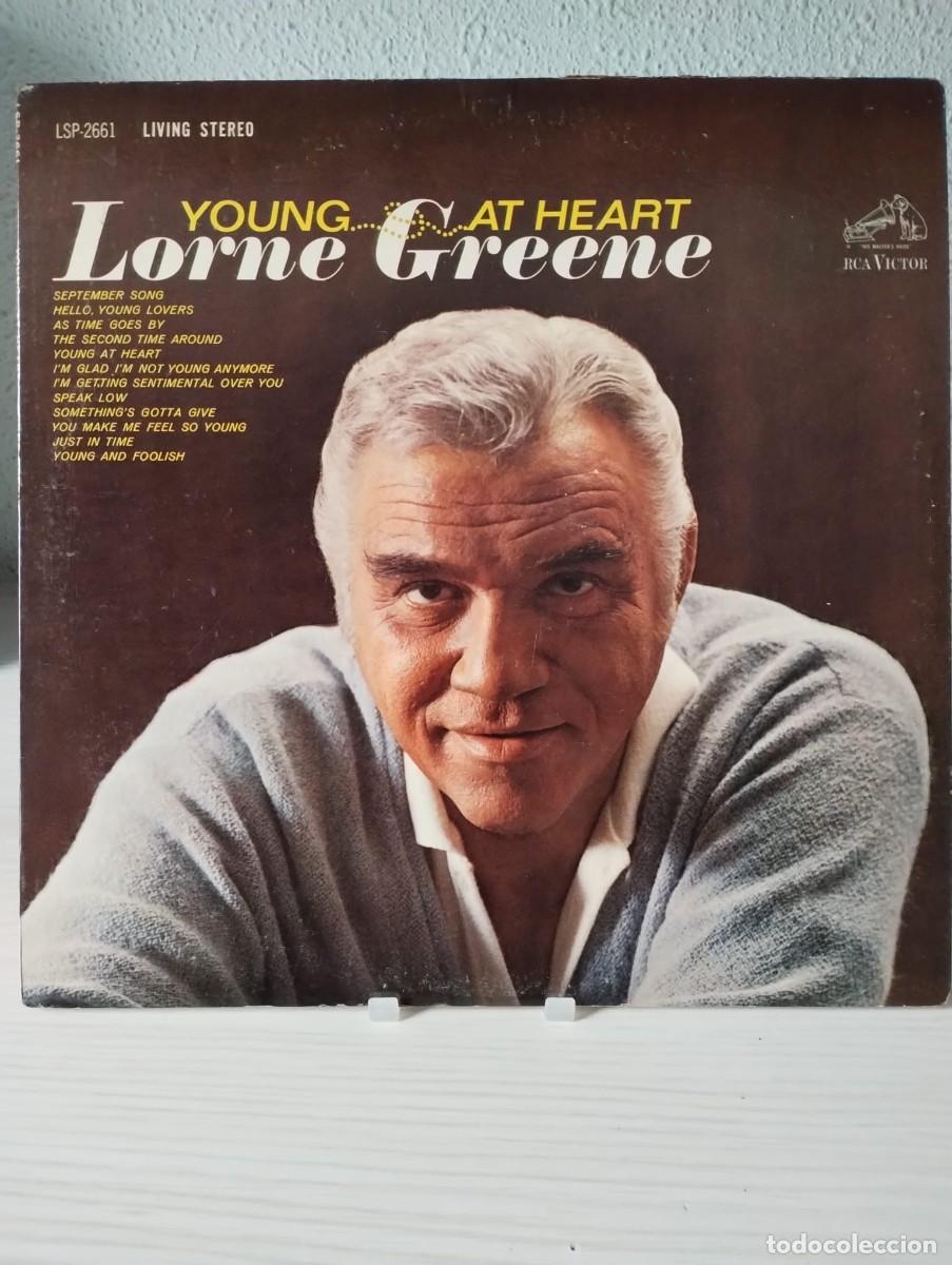 Discos de vinilo: LORNE GREENE Young at Heart (RCA Victor LSP- 2661, USA 1963)