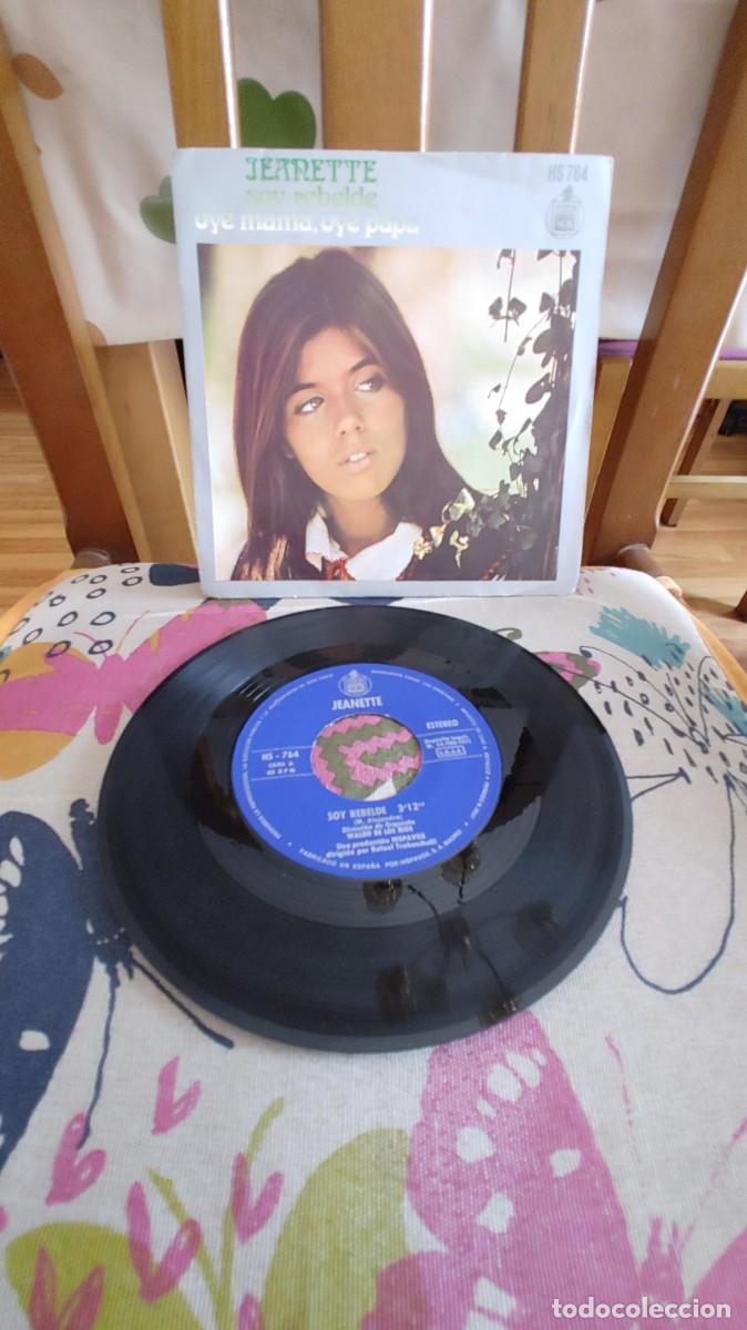 Discos de vinilo: JEANETTE-SINGLE SOY REBELDE