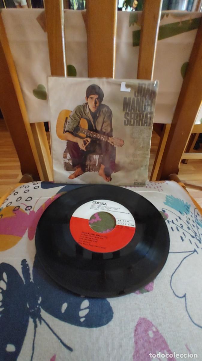 Discos de vinilo: JOAN MANUEL SERRAT-EP CAN&Ccedil;O DE MATINADA +3