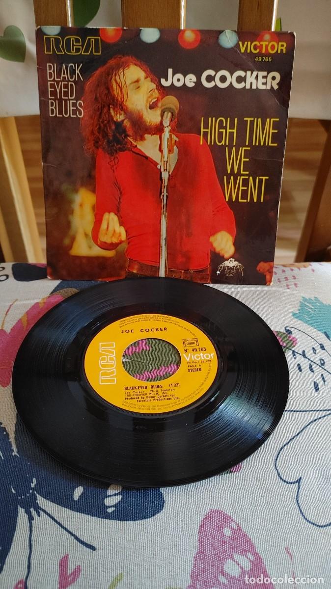 Discos de vinilo: JOE COCKER-SINGLE HIGH TIME WE WENT - Foto 1