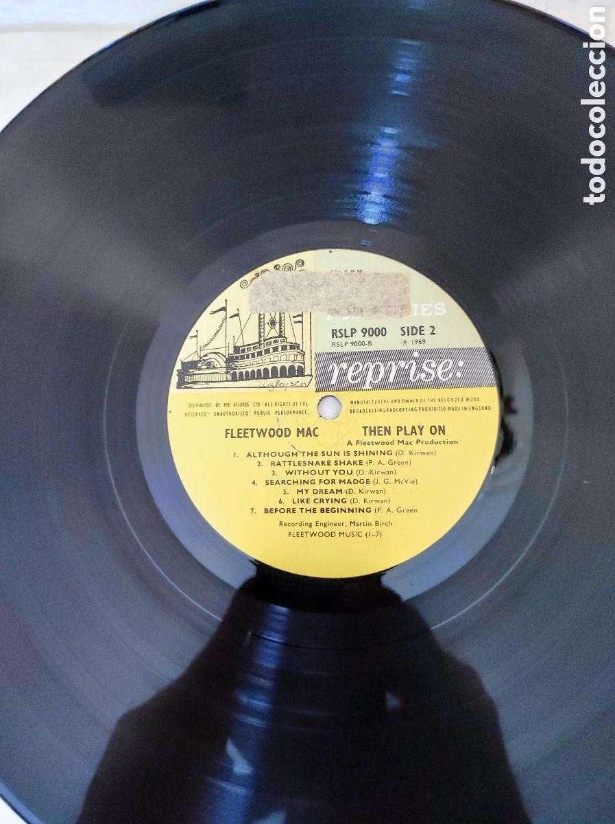 Discos de vinilo: FLEETWOOD MAC - THEN PLAY ON - Foto 5