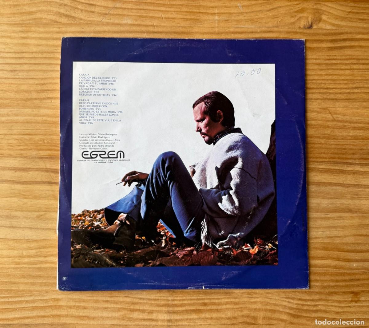 Discos de vinilo: Silvio Rodr&iacute;guez &ndash; Al Final De Este Viaje. CU 1978 - Foto 2