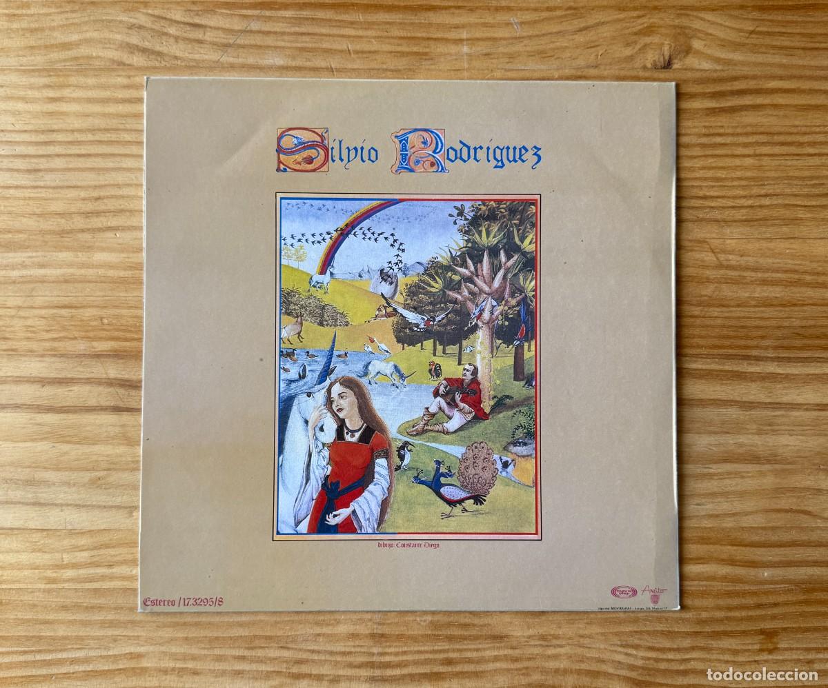 Discos de vinilo: Silvio Rodr&iacute;guez &lrm;&ndash; Unicornio. Spain 1982 - Foto 2