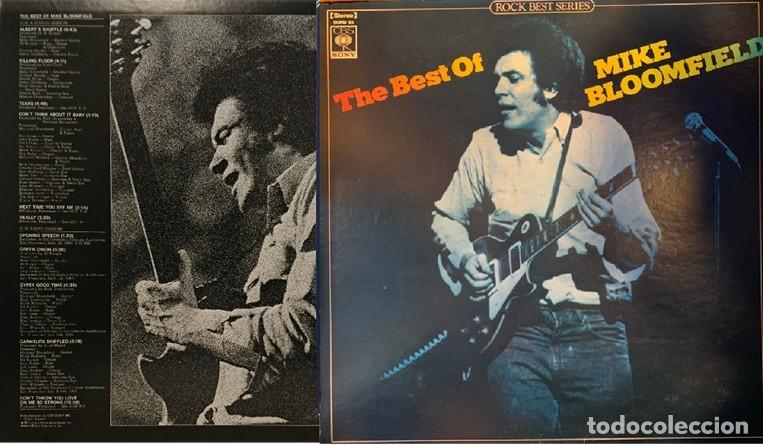Discos de vinilo: MIKE BLOOMFIELD, the best of 70s KILLER GUITAR BLUES - SOLO EDT JAPAN + INSERTO !! BLUES PSYCH, EXC
