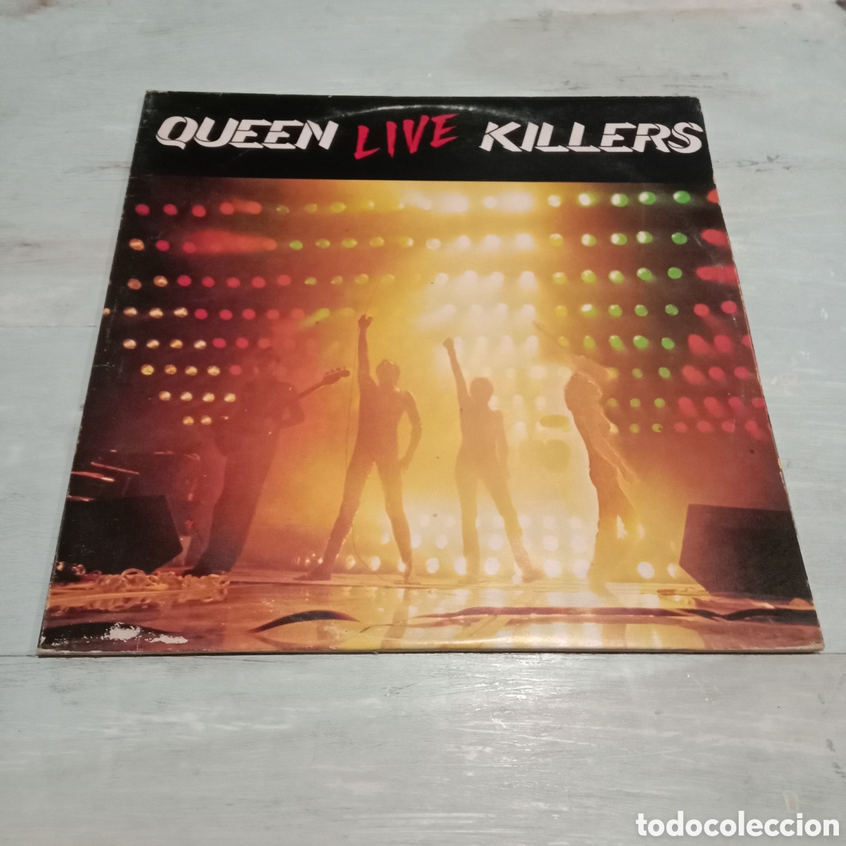 Discos de vinilo: QUEEN - LIVE KILLERS - LP DOBLE GATEFOLD - Foto 1