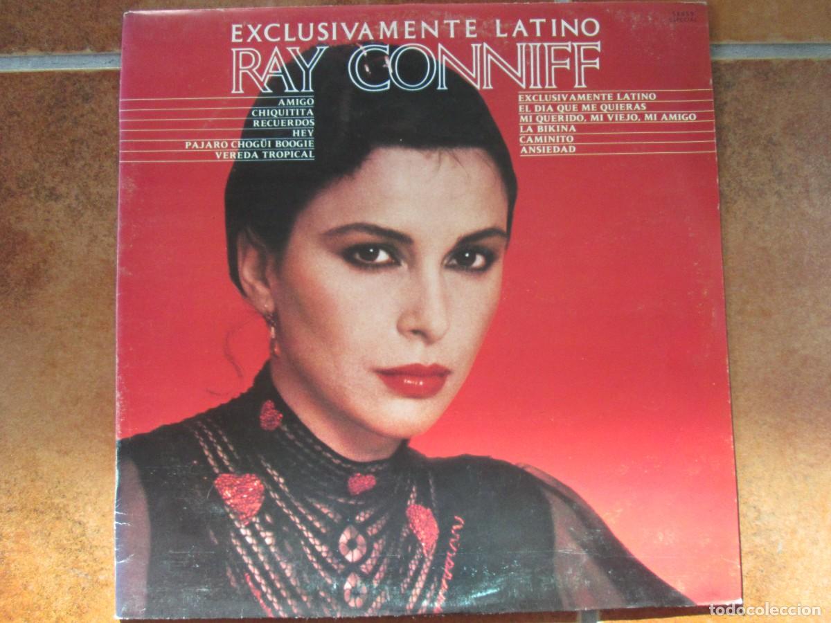 Discos de vinilo: RAY CONNIFF - Exclusivamente Latino. LP, ed espa&ntilde;ola 12&rdquo; 1980. Magn&iacute;fico estado (VG+/NM)