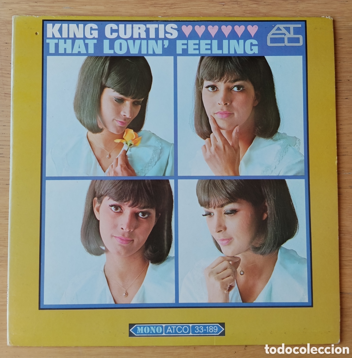 Discos de vinilo: KING CURTIS : &rdquo;THAT LOVIN' FEELING&rdquo; LP VINILO - 1966 - SOUL - JAZZ