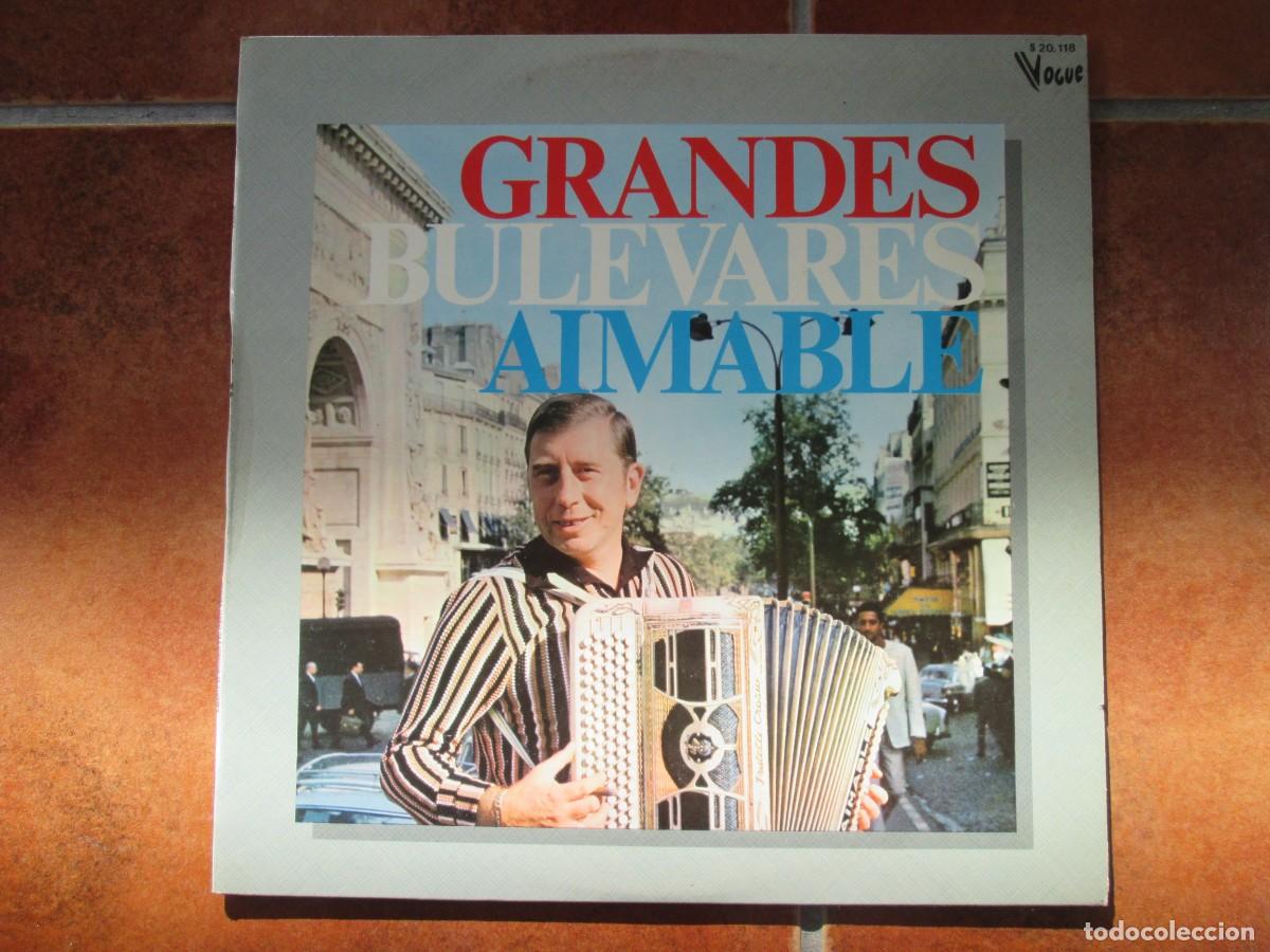 Discos de vinilo: AIMABLE - Grandes Bulevares. LP, Re-edici&oacute;n espa&ntilde;ola 12&rdquo; 1978. Impecable (NM)