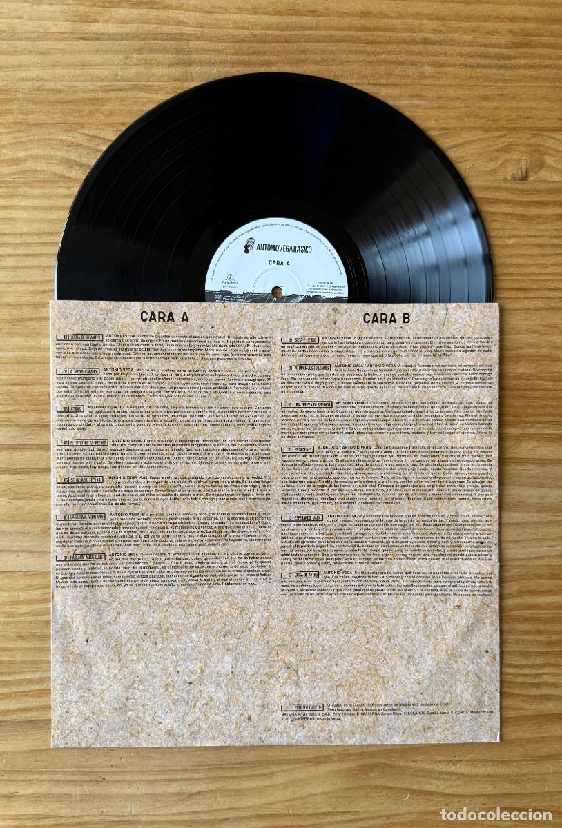 Discos de vinilo: Antonio Vega &ndash; B&aacute;sico. Spain 2019 - Foto 3