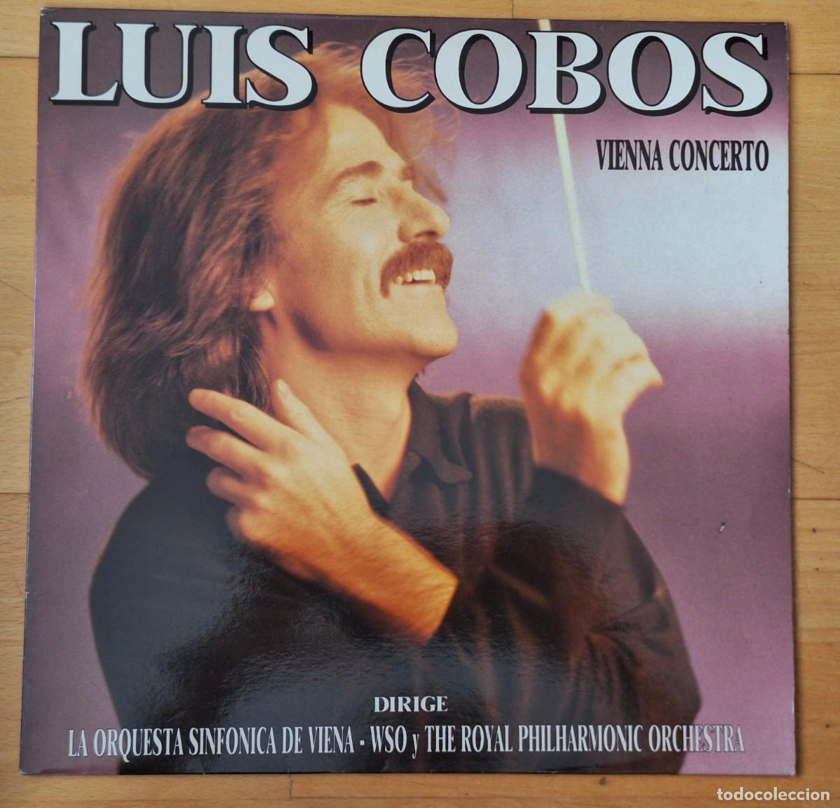 Discos de vinilo: LUIS COBOS VIENNA CONCERTO - DISCO VINILO DOBLE LP - C.B.S. A&Ntilde;O 1988 - PERFECTO ESTADO
