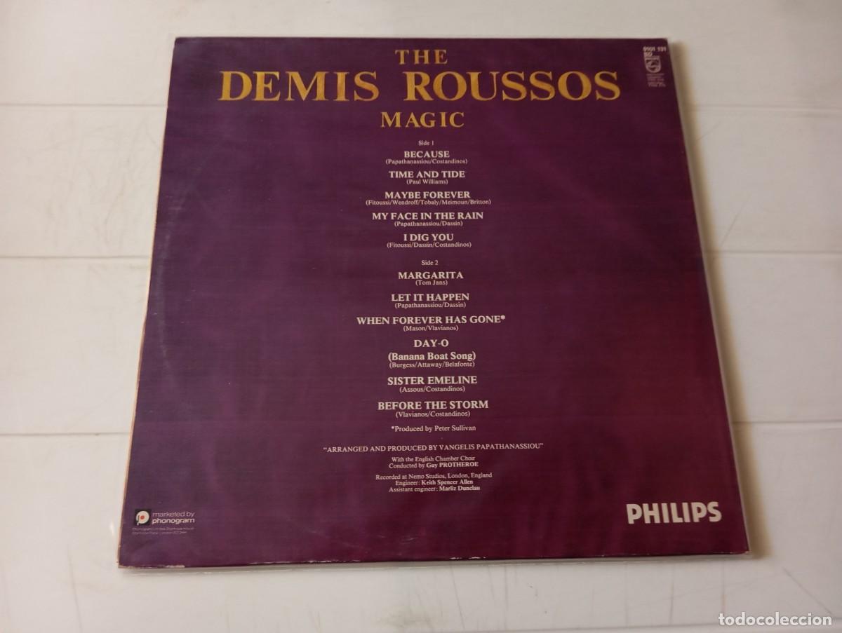 Discos de vinilo: LP THE DEMIS ROUSSOS MAGIC - Foto 2