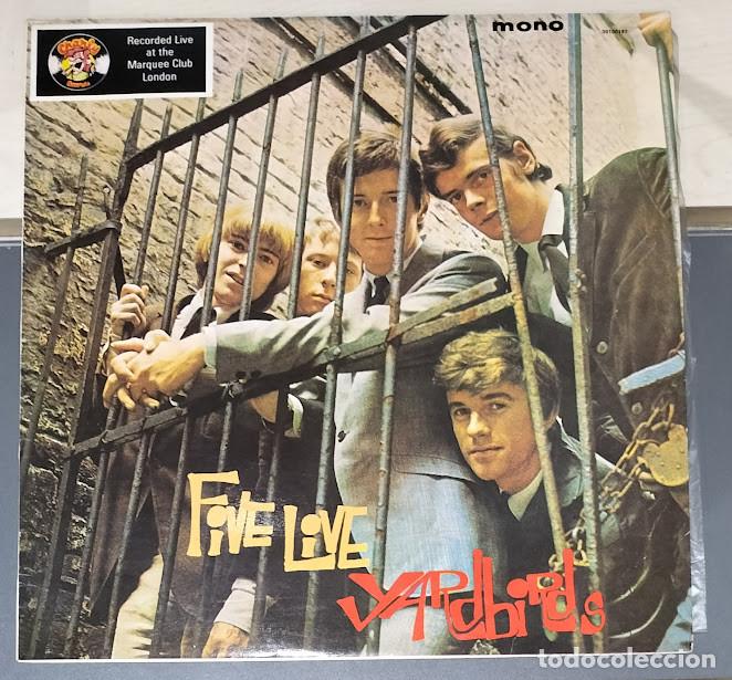 Discos de vinilo: The Yardbirds - Five Live Yardbirds - LP CFE ref. 30100187. Ed. espa&ntilde;ola 1990.
