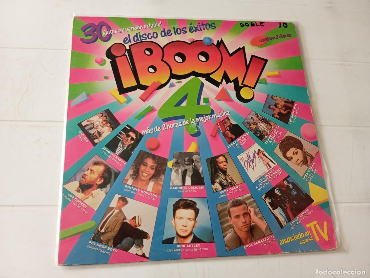 Discos de vinilo: LP BOOM! VOL.4 EL DISCO DE LOS EXITOS (DOBLE)