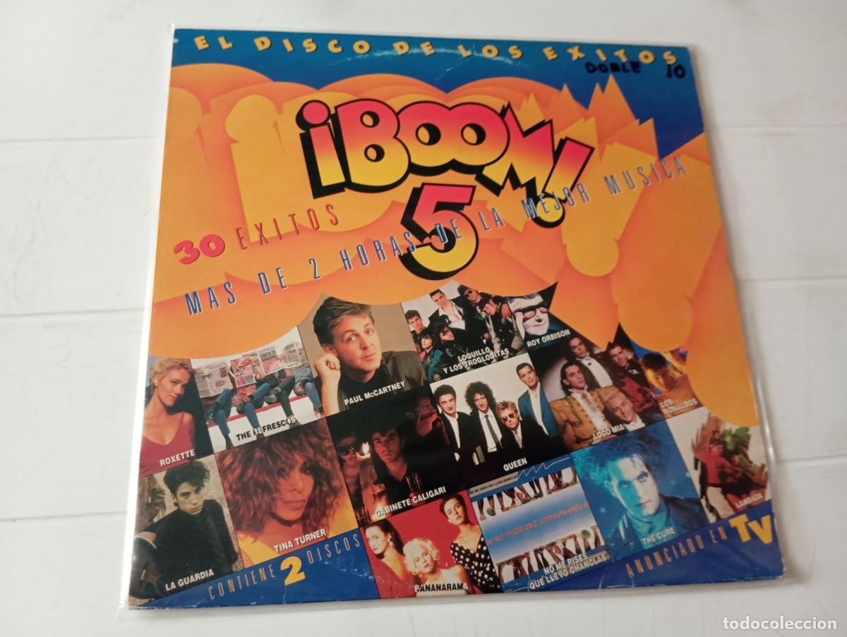 Discos de vinilo: LP BOOM! VOL.5 EL DISCO DE LOS EXITOS (DOBLE)