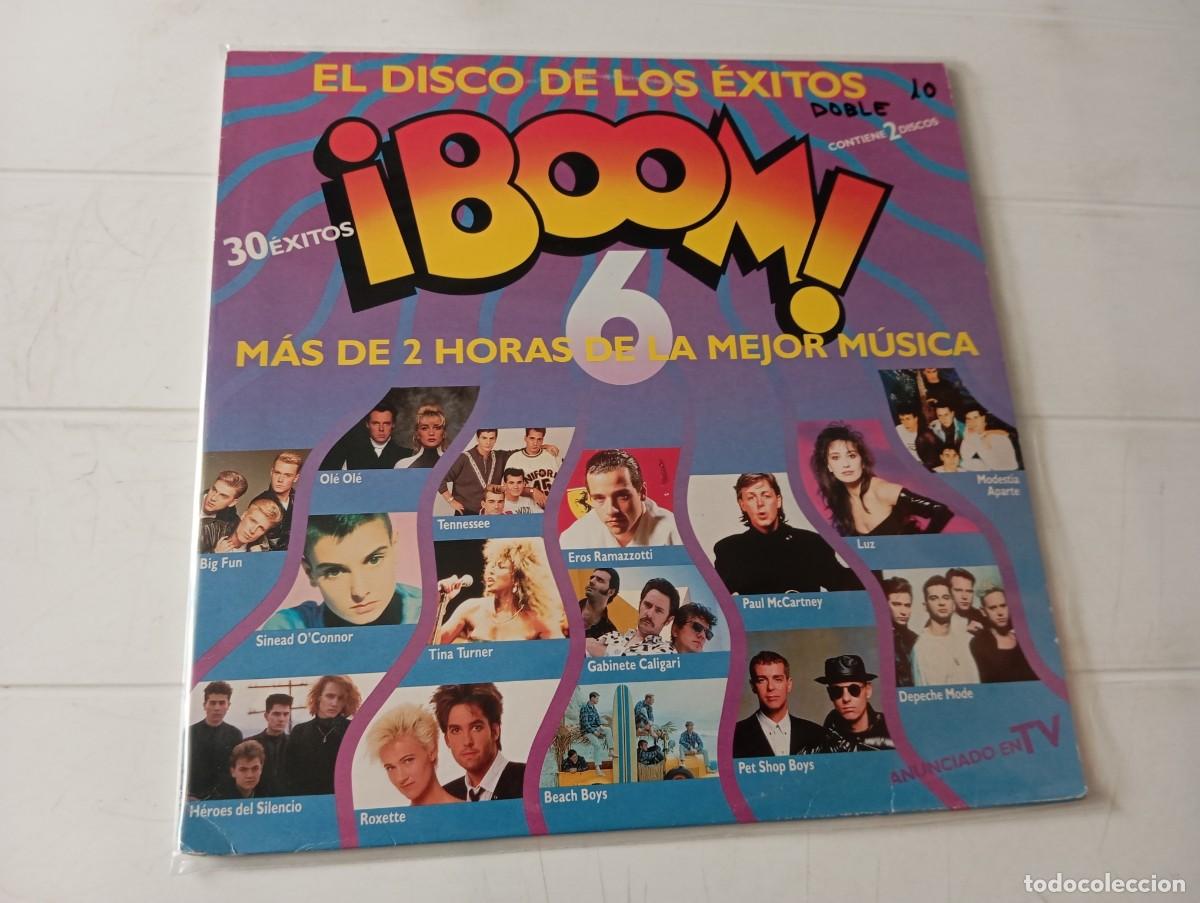 Discos de vinilo: LP BOOM! VOL.6 EL DISCO DE LOS EXITOS (DOBLE) - Foto 1