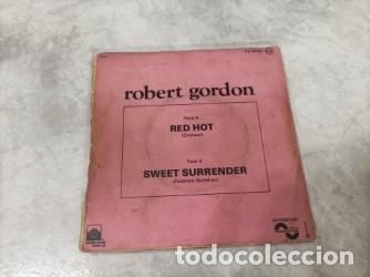 Discos de vinilo: Robert Gordon single red hot - Foto 2