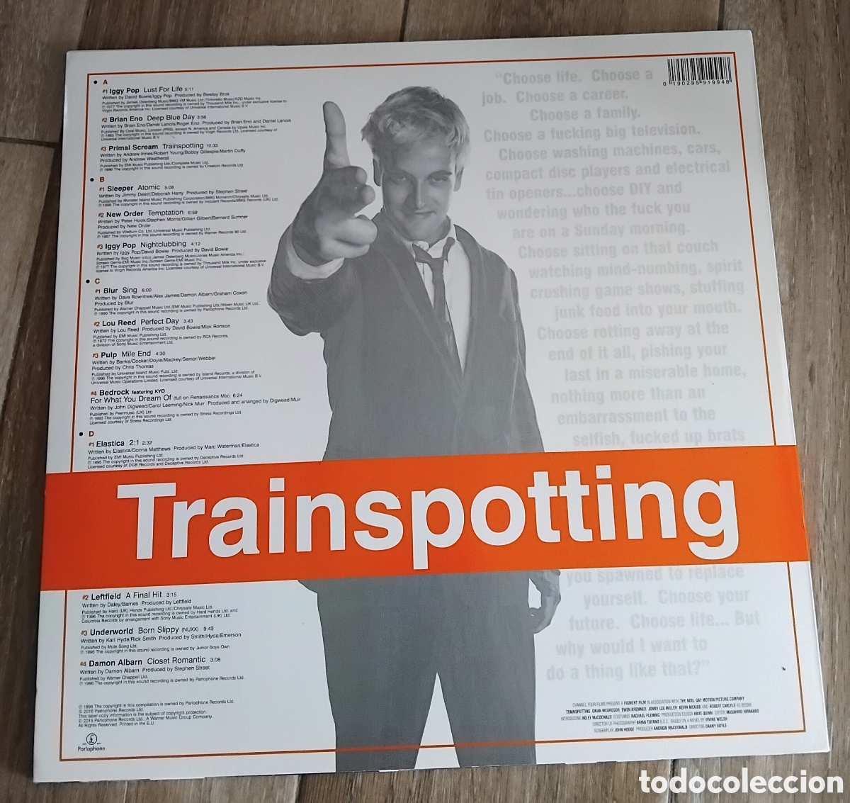 Discos de vinilo: Trainspotting B.S.O 2LP - Foto 2